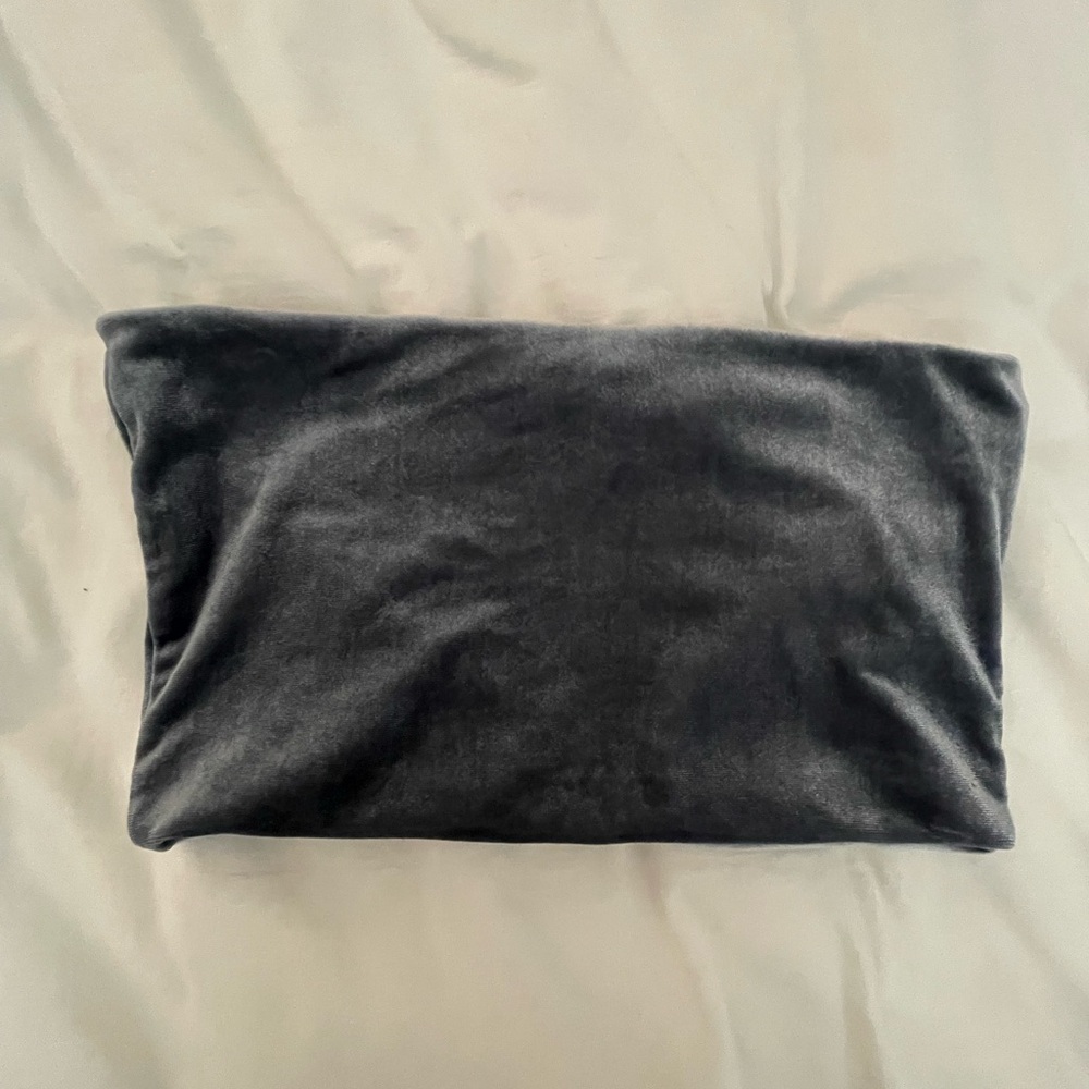 Topshop Gray Tube Top